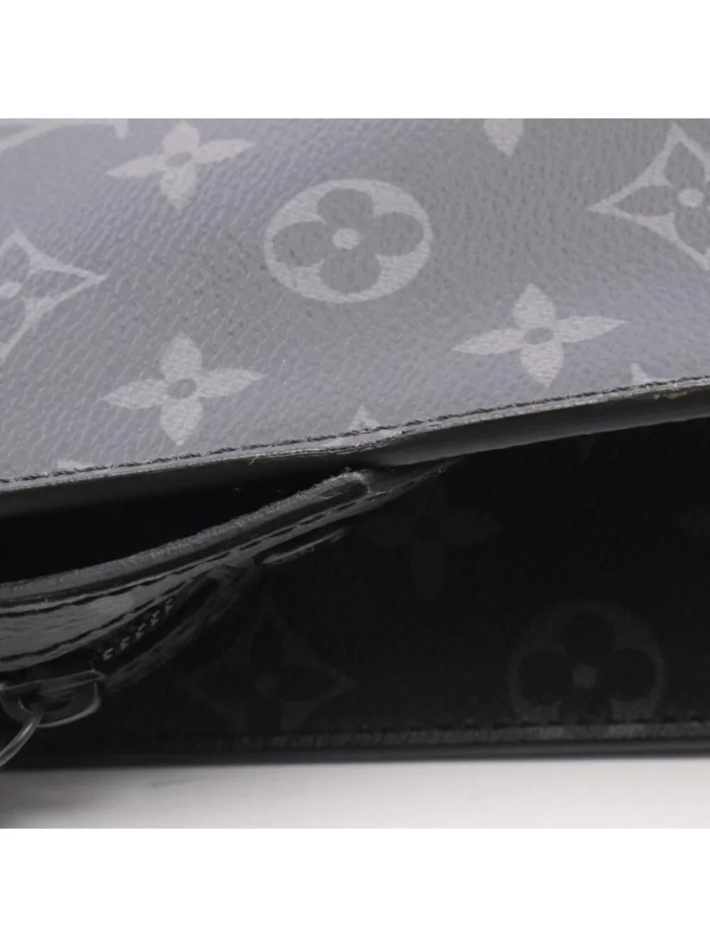 Louis Vuitton Business Bag Sac Plat Horizontal Zip Monogram Eclipse 2-Way